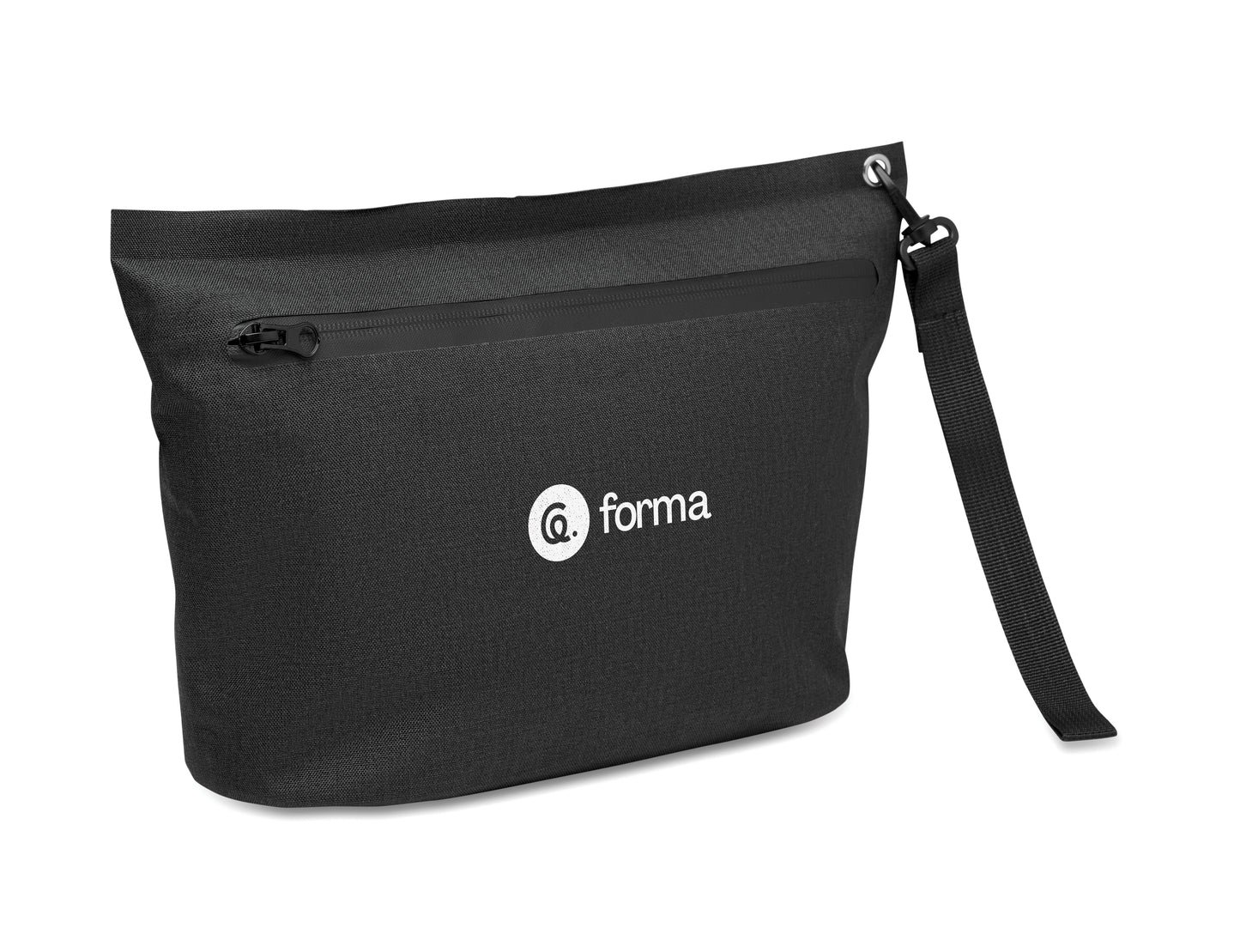 Tasche für persönliche Gegenstände oder Dokumente. 300D RPET und PVC-Beschichtung mit Trageschlaufe.