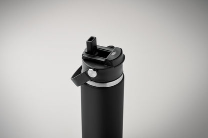 Doppelwandige Isolierflasche aus recyceltem Edelstahl (90 % recycelter Edelstahl und 10 %