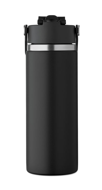 Doppelwandige Isolierflasche aus recyceltem Edelstahl (90 % recycelter Edelstahl und 10 %