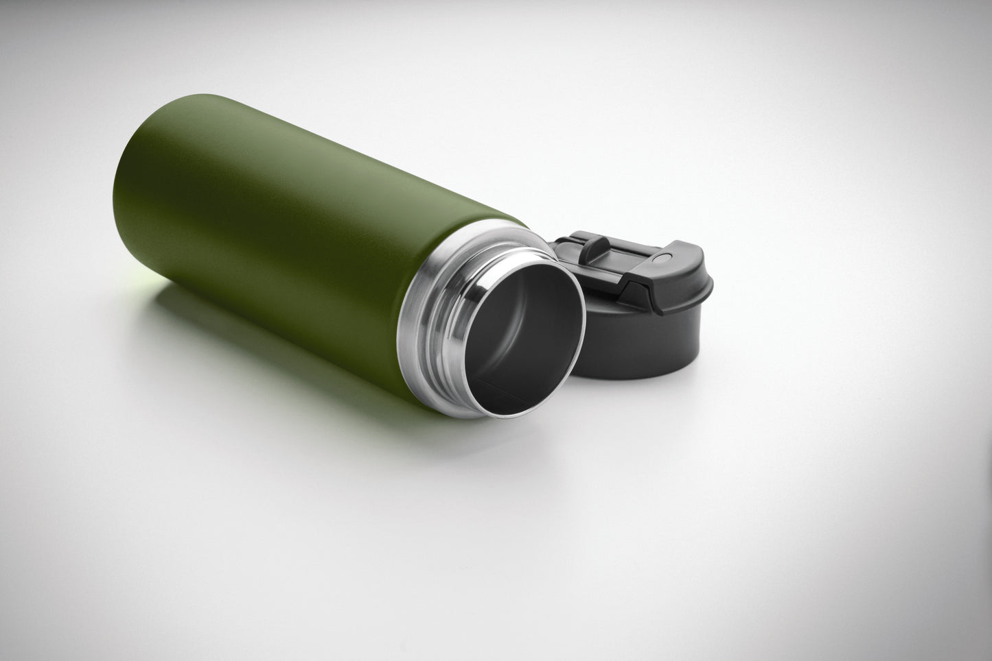 Doppelwandige Isolierflasche aus recyceltem Edelstahl (90 % recycelter Edelstahl und 10 %
