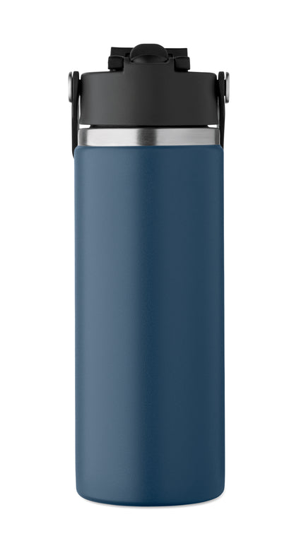 Doppelwandige Isolierflasche aus recyceltem Edelstahl (90 % recycelter Edelstahl und 10 %