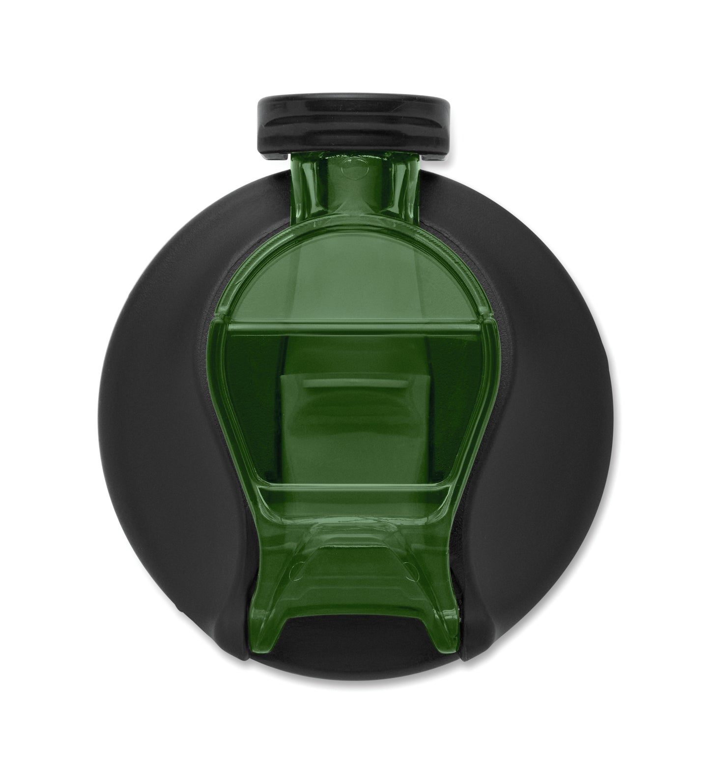 Trinkflasche aus RPET. Integrierter Trinkhalm weiches Silikonmundstück motivierende Zeitmarkierung einhändig zu öffnender