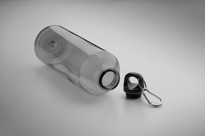 Trinkflasche aus RPET mit Karabiner. Füllmenge: 750 ml. Der Karabiner ist NICHT