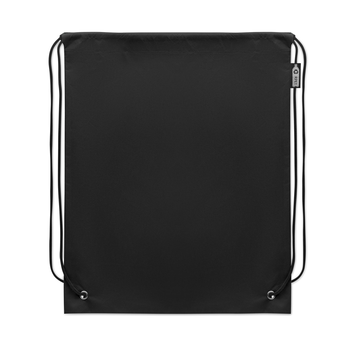 Beutel mit Kordelzug aus RPET Non Woven mit Kordel aus Polyester. 80