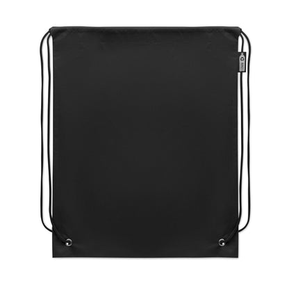 Beutel mit Kordelzug aus RPET Non Woven mit Kordel aus Polyester. 80
