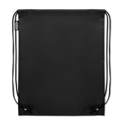 Beutel mit Kordelzug aus RPET Non Woven mit Kordel aus Polyester. 80