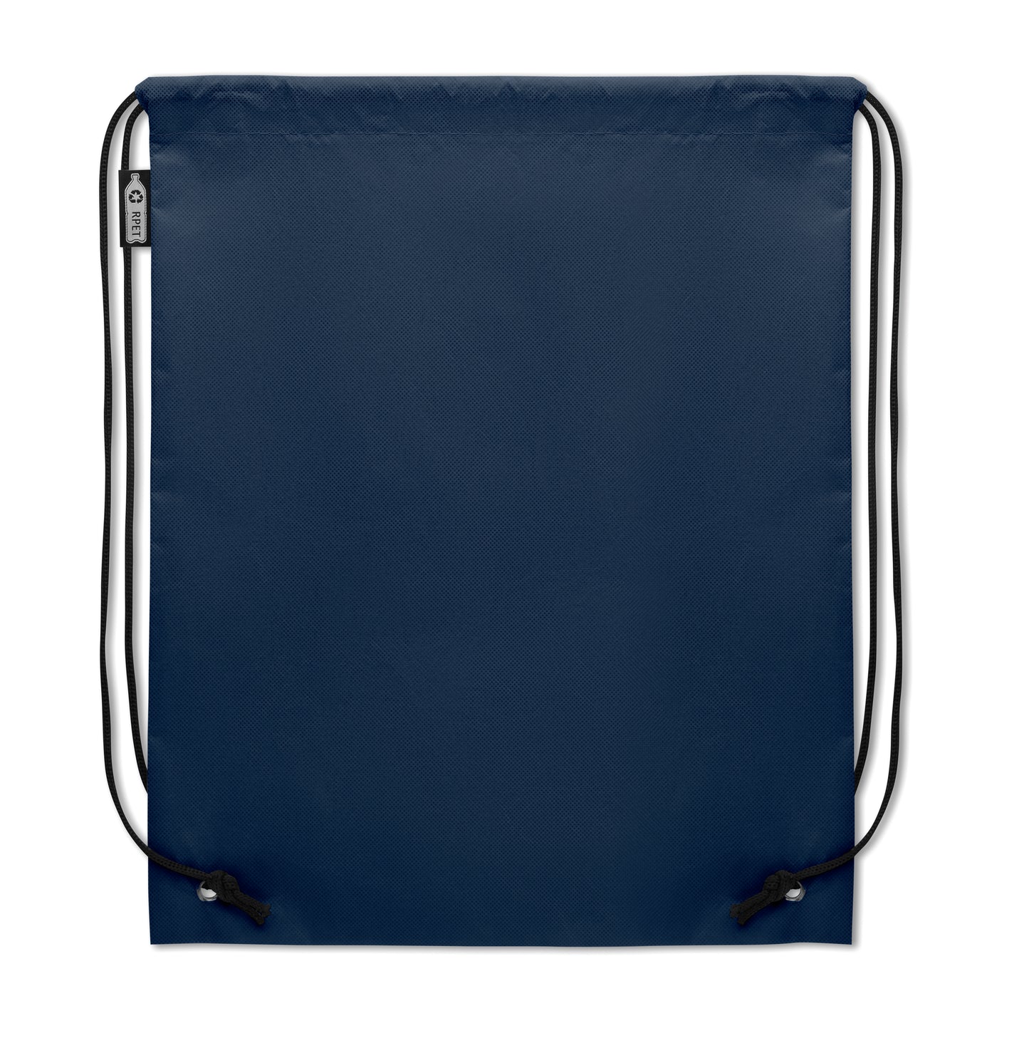 Beutel mit Kordelzug aus RPET Non Woven mit Kordel aus Polyester. 80