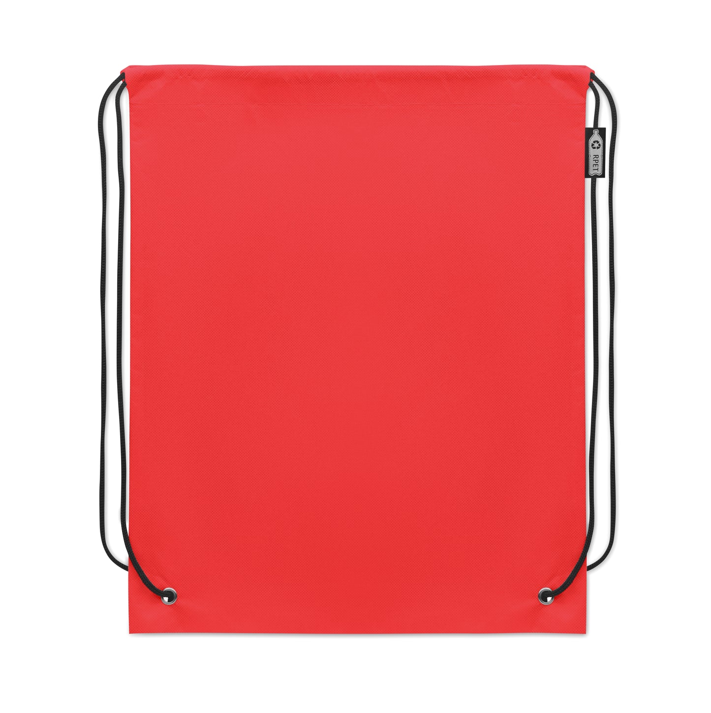 Beutel mit Kordelzug aus RPET Non Woven mit Kordel aus Polyester. 80