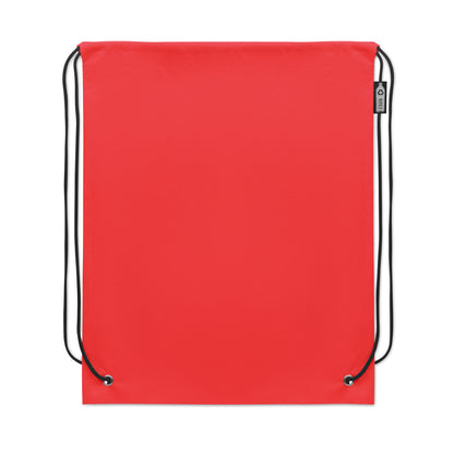 Beutel mit Kordelzug aus RPET Non Woven mit Kordel aus Polyester. 80