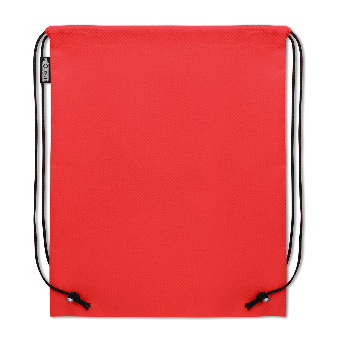 Beutel mit Kordelzug aus RPET Non Woven mit Kordel aus Polyester. 80
