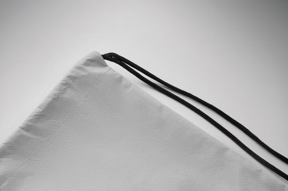 Beutel mit Kordelzug aus RPET Non Woven mit Kordel aus Polyester. 80
