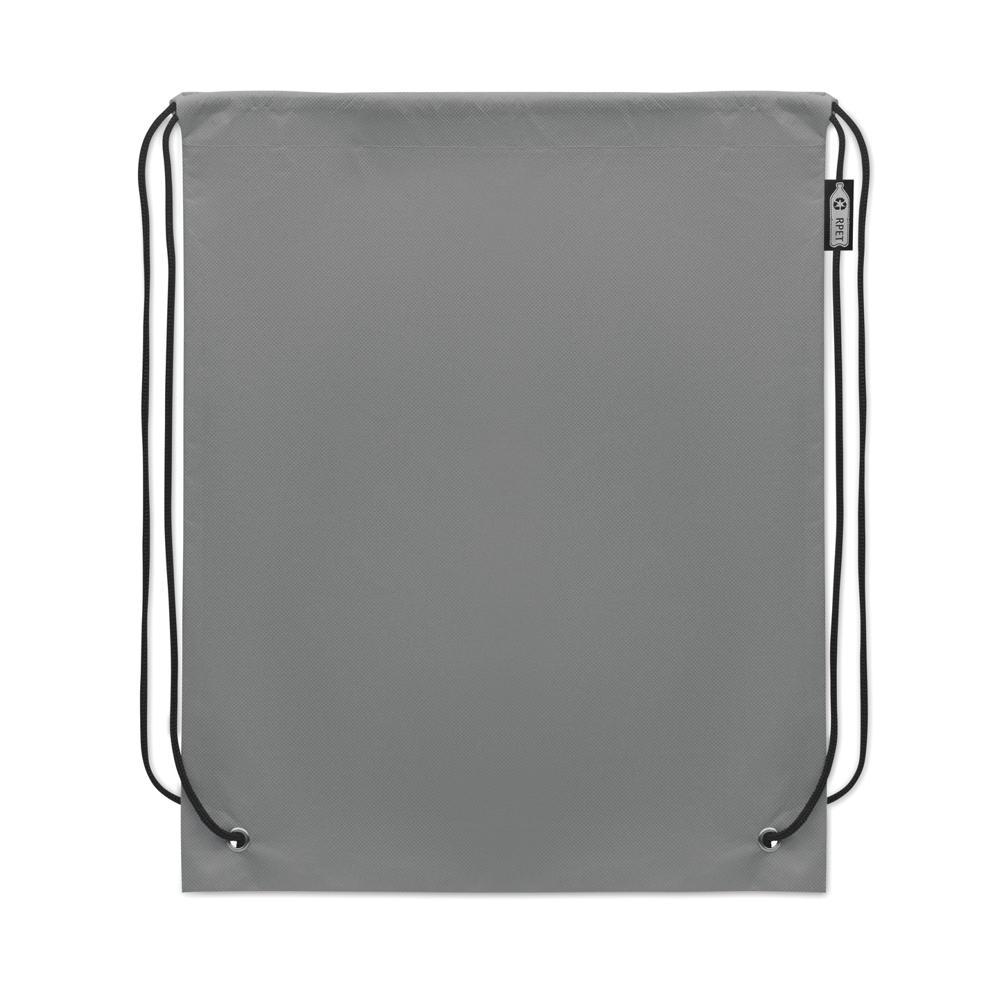 Beutel mit Kordelzug aus RPET Non Woven mit Kordel aus Polyester. 80