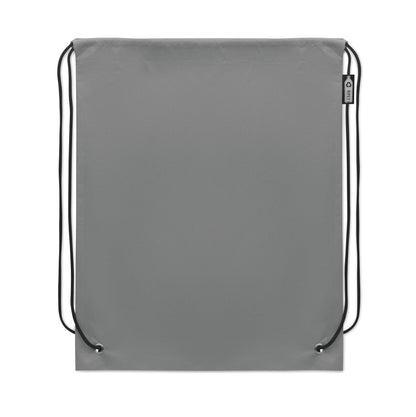 Beutel mit Kordelzug aus RPET Non Woven mit Kordel aus Polyester. 80