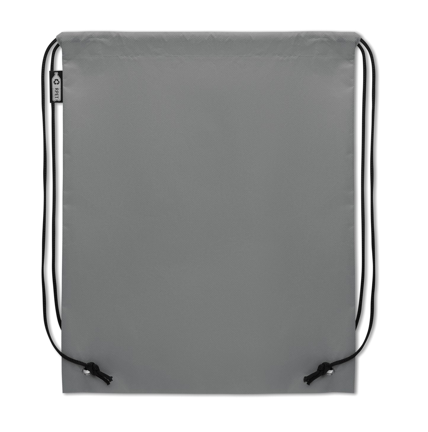 Beutel mit Kordelzug aus RPET Non Woven mit Kordel aus Polyester. 80