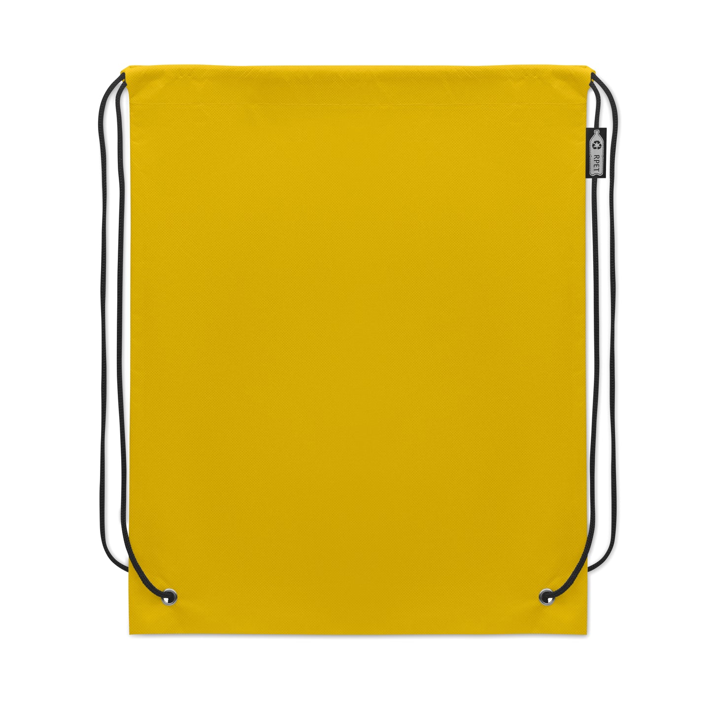 Beutel mit Kordelzug aus RPET Non Woven mit Kordel aus Polyester. 80