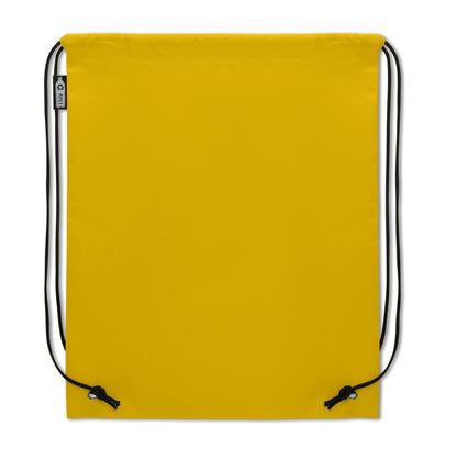 Beutel mit Kordelzug aus RPET Non Woven mit Kordel aus Polyester. 80