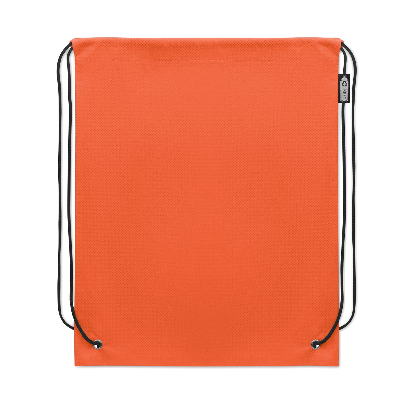 Beutel mit Kordelzug aus RPET Non Woven mit Kordel aus Polyester. 80