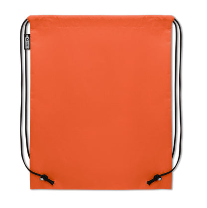 Beutel mit Kordelzug aus RPET Non Woven mit Kordel aus Polyester. 80