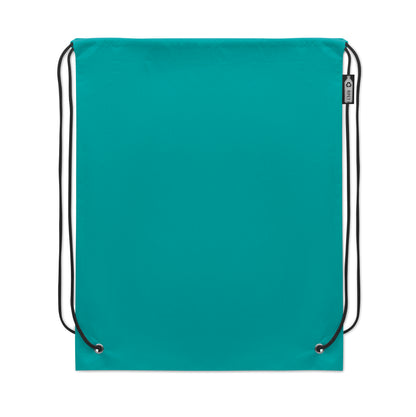Beutel mit Kordelzug aus RPET Non Woven mit Kordel aus Polyester. 80