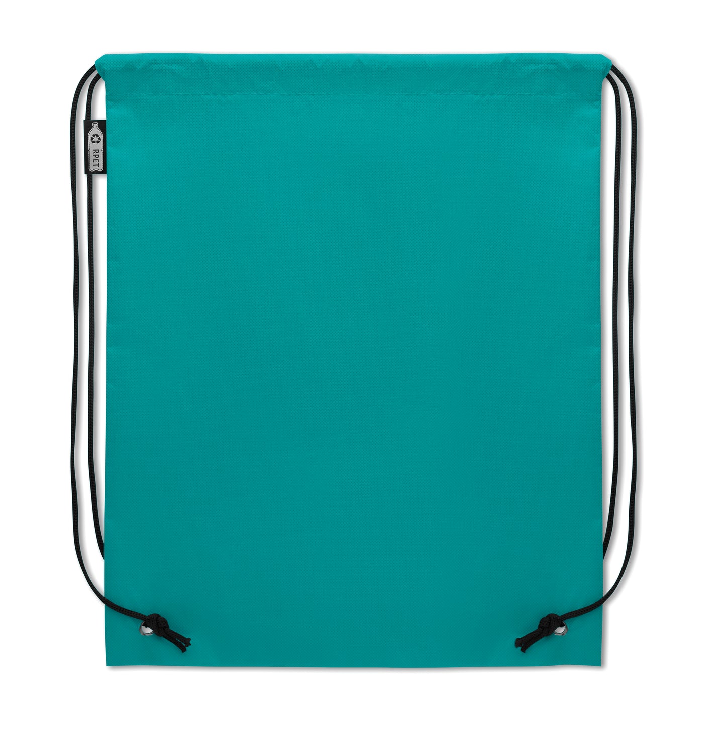 Beutel mit Kordelzug aus RPET Non Woven mit Kordel aus Polyester. 80