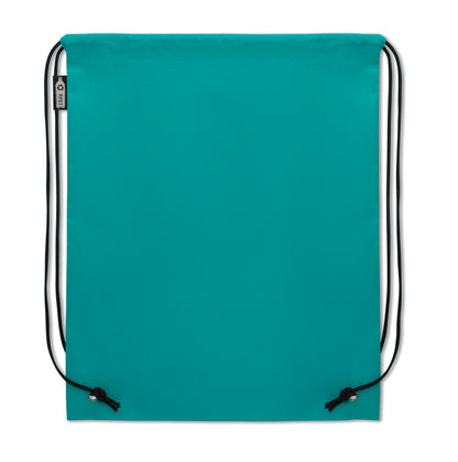 Beutel mit Kordelzug aus RPET Non Woven mit Kordel aus Polyester. 80