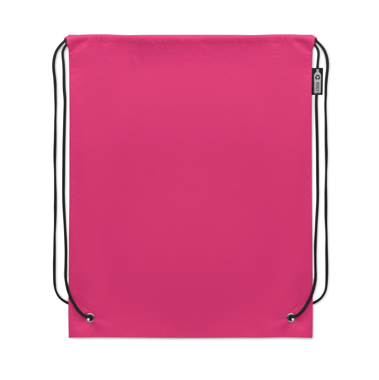 Beutel mit Kordelzug aus RPET Non Woven mit Kordel aus Polyester. 80