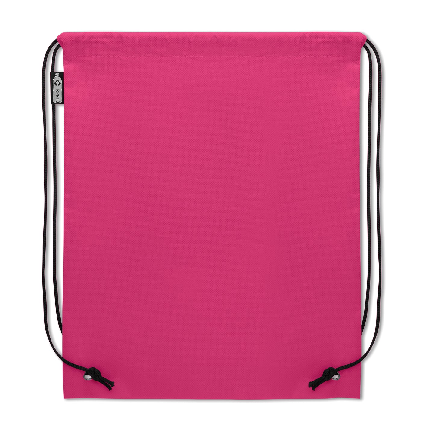 Beutel mit Kordelzug aus RPET Non Woven mit Kordel aus Polyester. 80