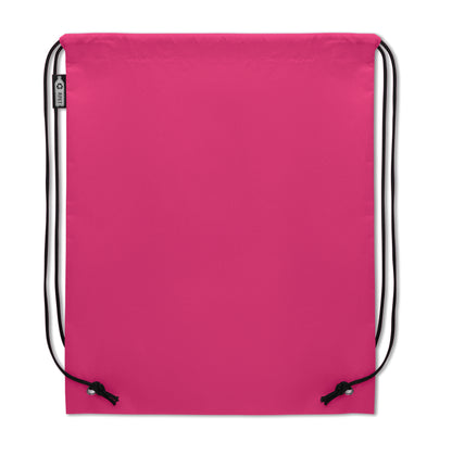 Beutel mit Kordelzug aus RPET Non Woven mit Kordel aus Polyester. 80