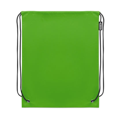 Beutel mit Kordelzug aus RPET Non Woven mit Kordel aus Polyester. 80