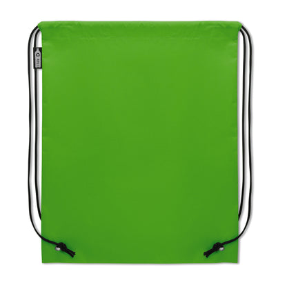 Beutel mit Kordelzug aus RPET Non Woven mit Kordel aus Polyester. 80