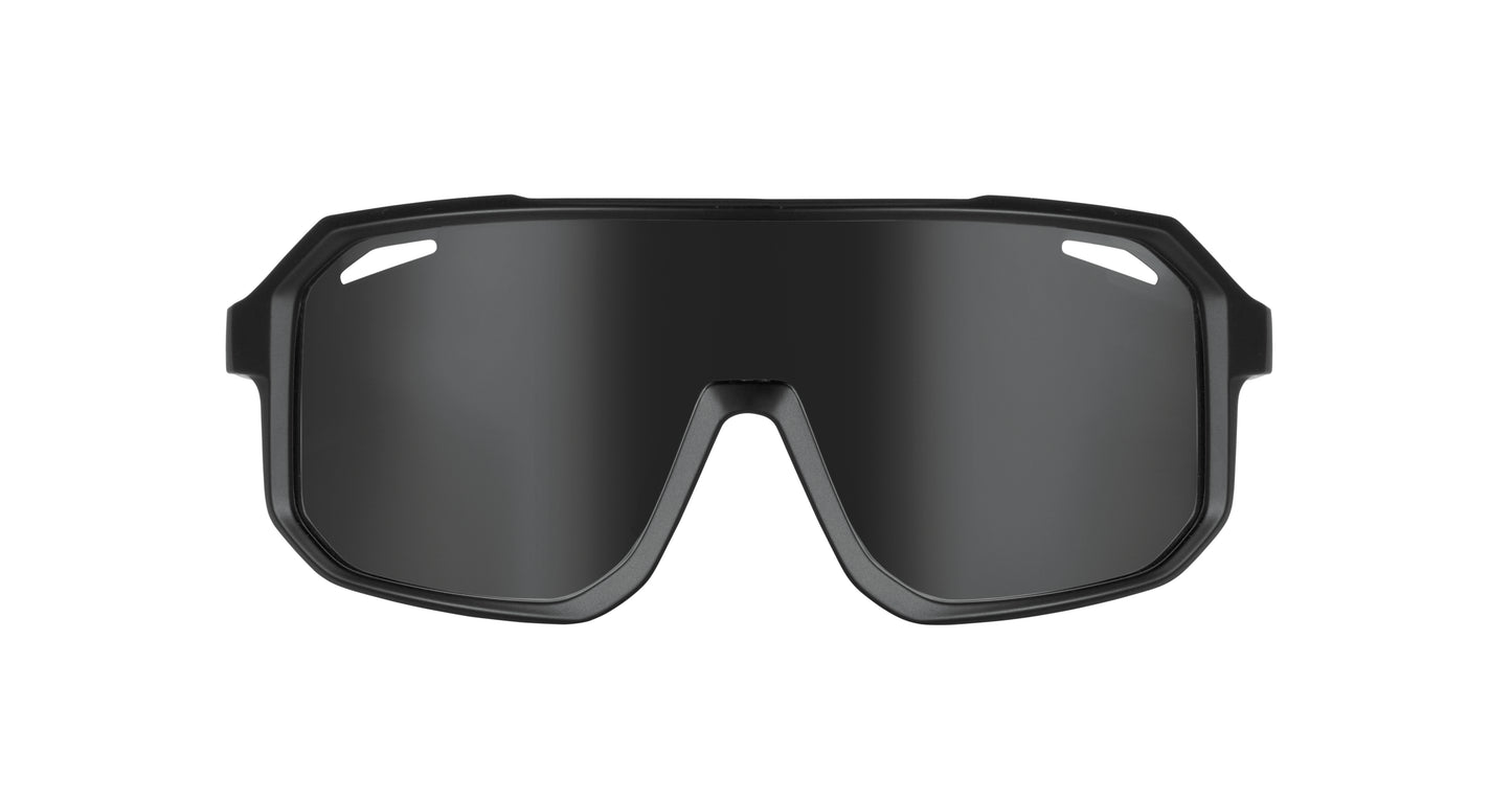 Sport-Sonnenbrille mit verspiegelten Gläsern. UV400-Schutz.
