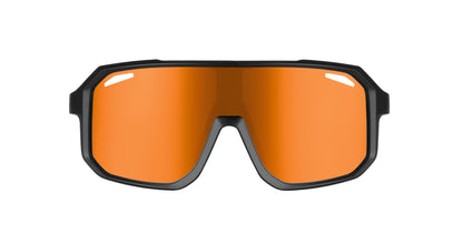 Sport-Sonnenbrille mit verspiegelten Gläsern. UV400-Schutz.
