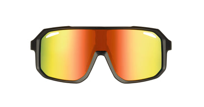 Sport-Sonnenbrille mit verspiegelten Gläsern. UV400-Schutz.