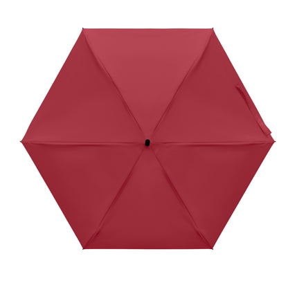 19'' Windproof Regenschirm aus 190T Pongee. 5-fach faltbar. Gestell aus Metall und