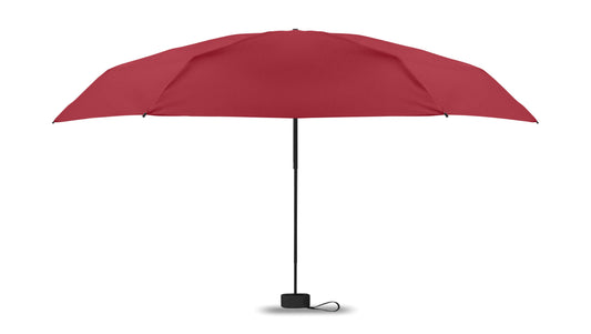 19'' Windproof Regenschirm aus 190T Pongee. 5-fach faltbar. Gestell aus Metall und