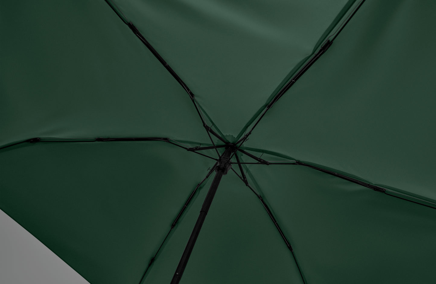 19'' Windproof Regenschirm aus 190T Pongee. 5-fach faltbar. Gestell aus Metall und