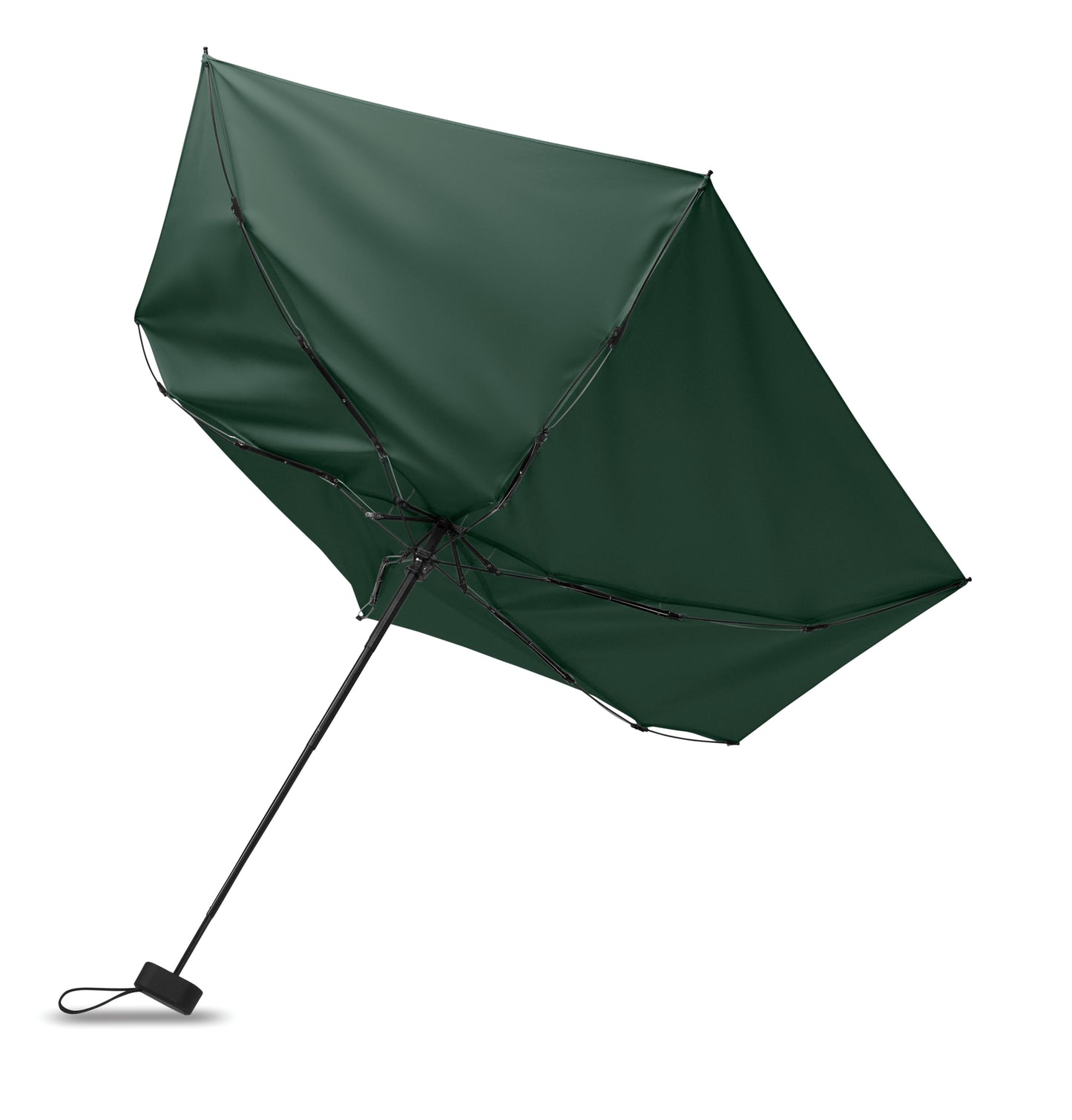 19'' Windproof Regenschirm aus 190T Pongee. 5-fach faltbar. Gestell aus Metall und