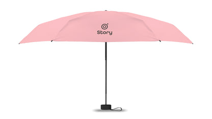 19'' Windproof Regenschirm aus 190T Pongee. 5-fach faltbar. Gestell aus Metall und