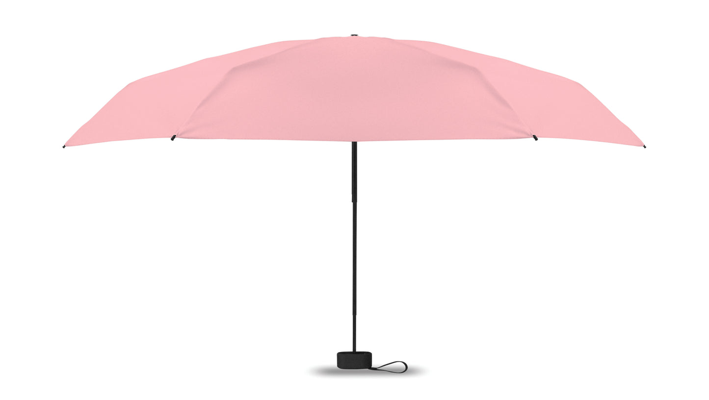 19'' Windproof Regenschirm aus 190T Pongee. 5-fach faltbar. Gestell aus Metall und