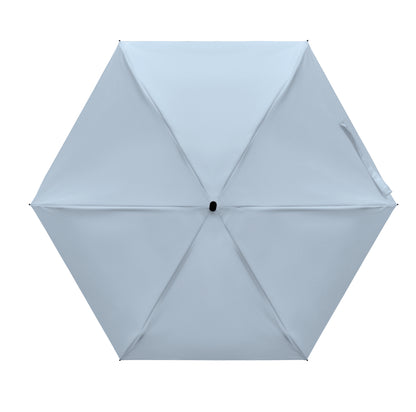 19'' Windproof Regenschirm aus 190T Pongee. 5-fach faltbar. Gestell aus Metall und