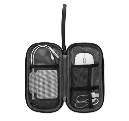 Tech Organizer-Tasche aus 600D RPET Polyester mit Beschichtung aus PU.