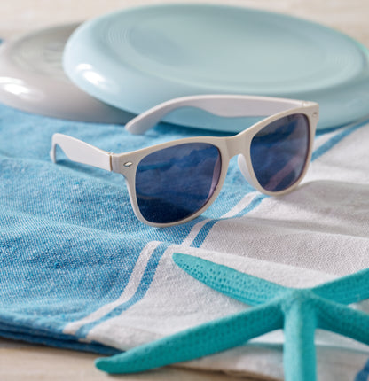 Sonnenbrille aus SEAQUAL® PP mit Gläsern aus PC- und AC. UV400-Schutz. Die