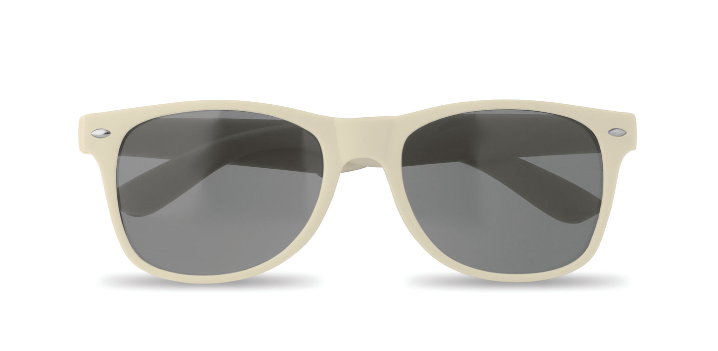 Sonnenbrille aus SEAQUAL® PP mit Gläsern aus PC- und AC. UV400-Schutz. Die