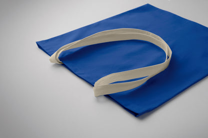 Einkaufstasche mit langen Tragegriffen. Baumwolle 140 g/m².