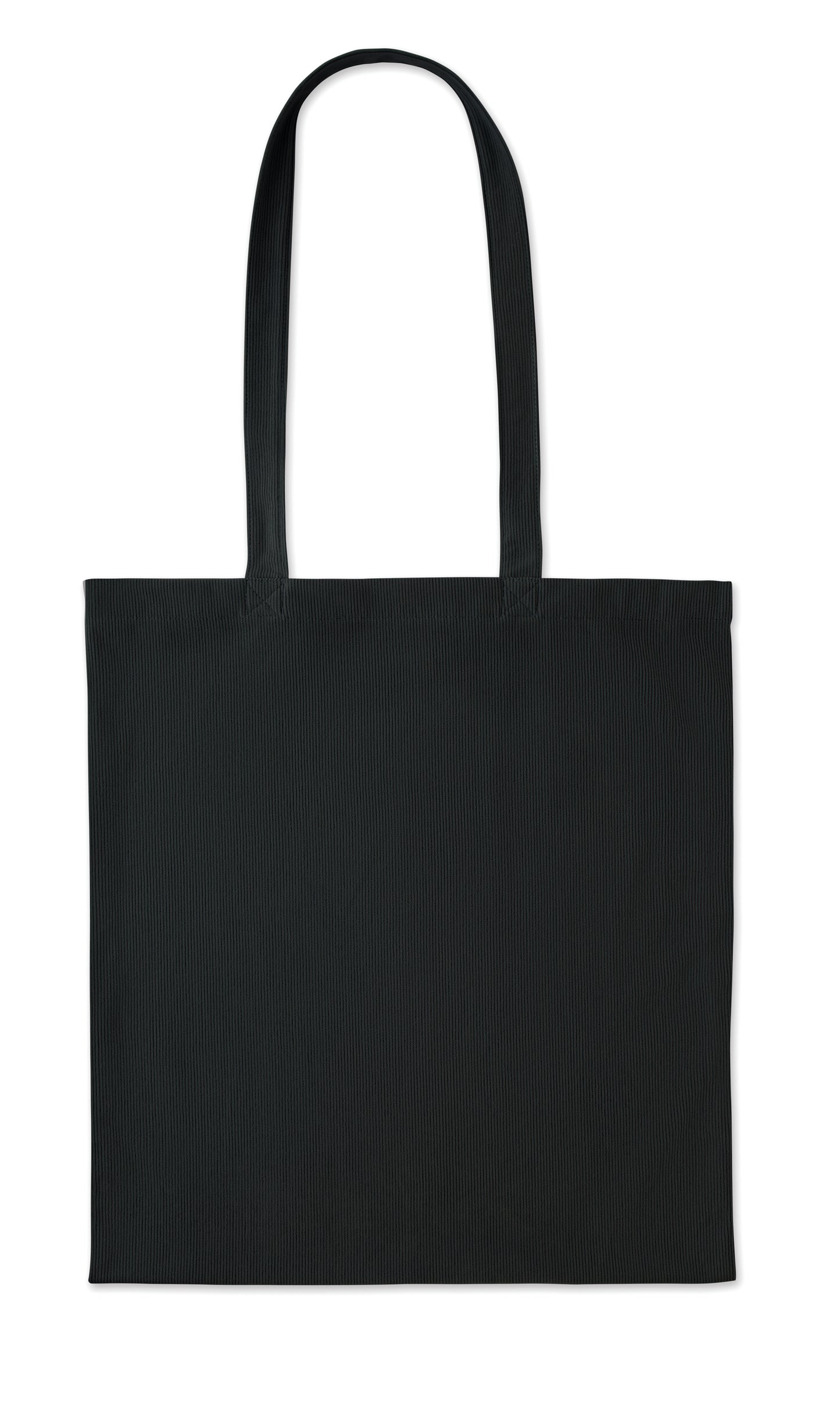 Einkaufstasche mit langen Tragegriffen. Kord-Polyester 220 g/m².