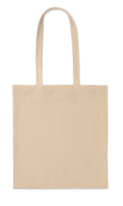 Einkaufstasche mit langen Tragegriffen. Kord-Polyester 220 g/m².