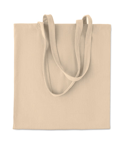 Einkaufstasche mit langen Tragegriffen. Kord-Polyester 220 g/m².