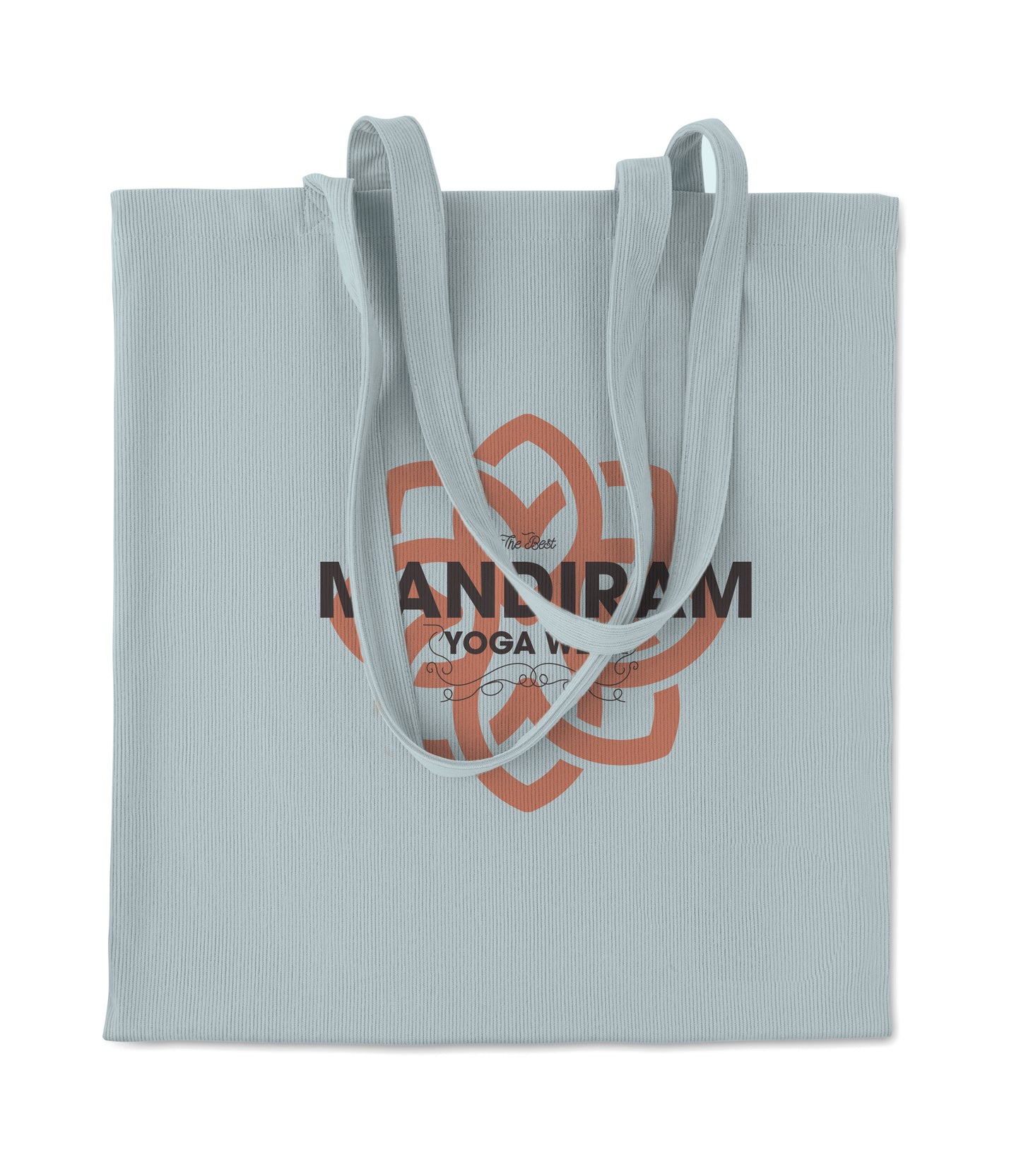 Einkaufstasche mit langen Tragegriffen. Kord-Polyester 220 g/m².