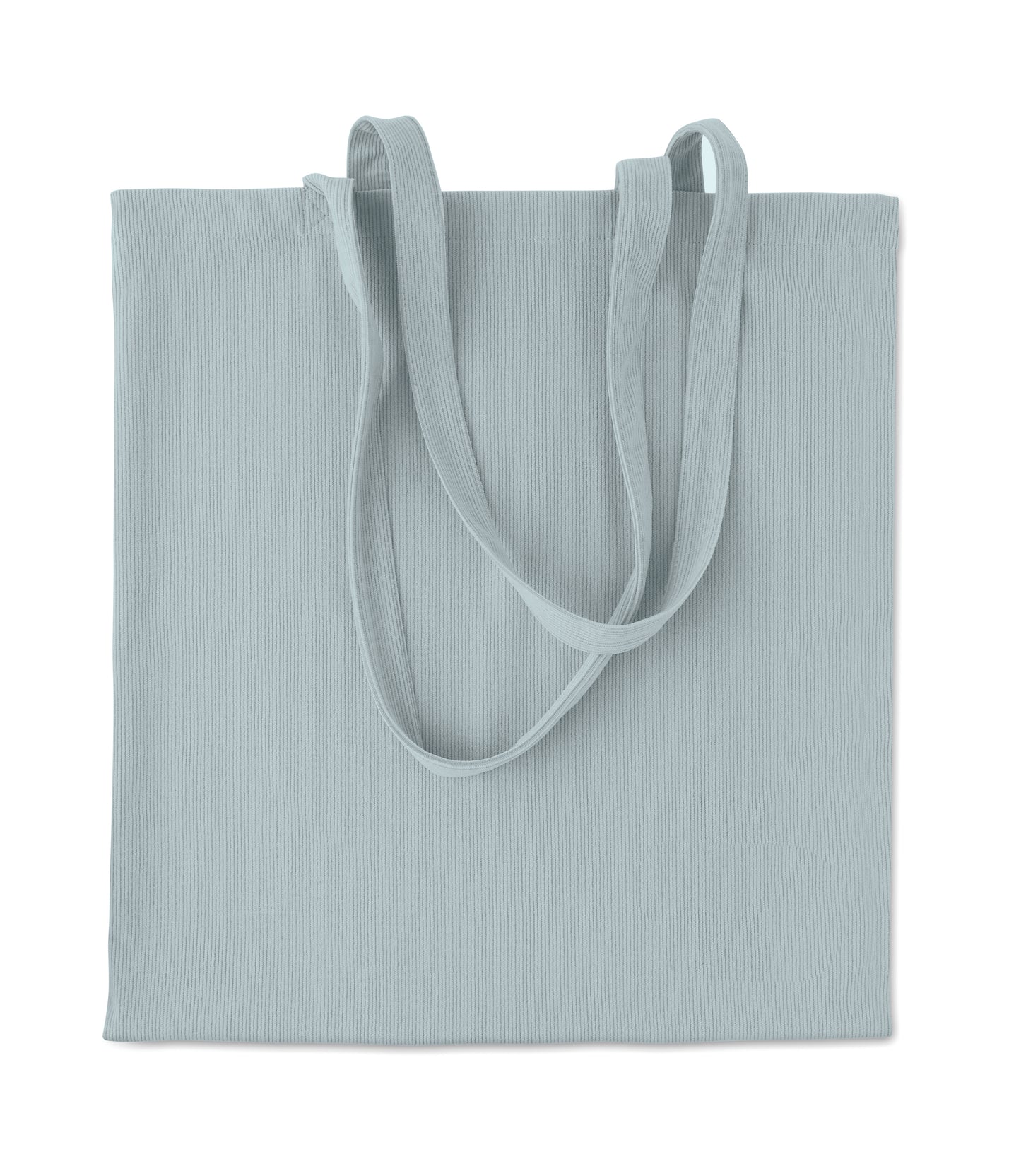 Einkaufstasche mit langen Tragegriffen. Kord-Polyester 220 g/m².