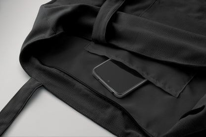 Große Einkaufs-/Strandtasche aus Kord-Polyester mit Reißverschluss. Frontfach und Innentasche. 220 g/m².